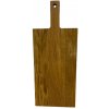 Dubová doska na krájanie s rukoväťou 48x20 cm