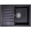Kuchynský drez Granisil Lago 680.0 Black metallic