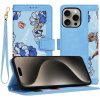 Techsuit FlipCraft puzdro na iPhone 15 Pro Max – živá modrá
