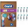 Oral-B Kids Spiderman 8er, Aufsteckbürste