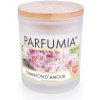 Sójová vonná eko sviečka CHANSON D´AMOUR PARFUMIA 250 ml