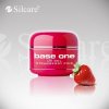 Silcare Base One gél na nechty Clear strawberry pink 15 g