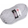 Pletacia priadza Cord Yarn 250 g - 1 ks 9 (756) šedá najsvetlejšia žíhaná