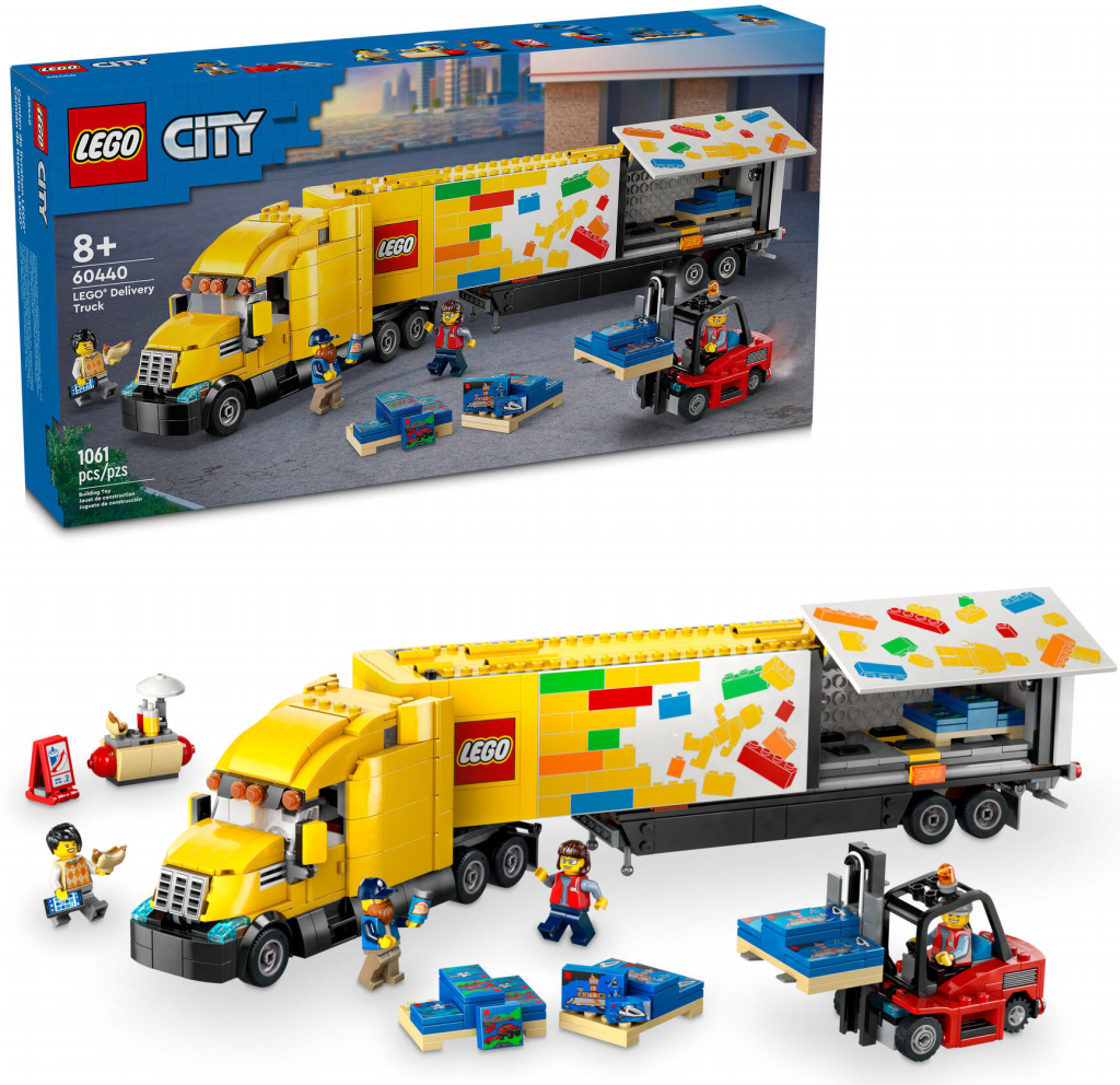 LEGO® City 60440 Žltý kamión doručovacej služby