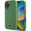 Lacoste Iconic Petit Pique Woven Logo Magsafe pre iPhone 16 Plus Green