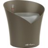 Samozavlažovací obal na orchidey Lechuza Orchidea plast Ø 18 x 20 cm taupe vrátane zavlažovacieho systému, vložky na rastliny a indikátora hladiny vody