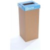 Odpadkový kôš na triedený odpad, recyklovaný, anglický popis, 50 l, RECOBIN 