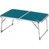 Modrý kempingový stolík skladací Nils Camp, 20kg, 60x40x25cm