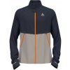 Pánska bunda Odlo, ZEROWEIGHT PRO WARM čierna,béžová,oranžová XL