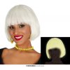 Parochňa Blond Parochňa Mikádo s Ofinou Svietiky V Tme 8434