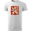 Znak ČSR - Československá republika (1948–1960) - Tričko extra veľké (5-8XL) - 5XL ( Biela )