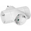 Rozbočovač 3x2P+Z biely OR-AE-13184(GS) schuko