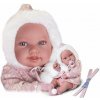 Panenka Antonio Juan 50406 Pipa - realistické miminko s celovinylovým tělem - 42 cm (8435083654154)