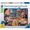 Puzzle Ravensburger 1 dielne Puzzle 2D: Przytulne miejsce 500el