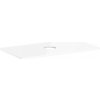 Hansgrohe Xelu Q doska 98 x 55 x 1,6 cm biela vysoký lesk 54114050