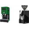 Gaggia Classic E24, green + Eureka Mignon Classico, CR black