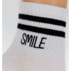 Dámske ponožky Smile biela