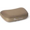 Cestovný vankúš Sea to Summit Aeros Premium Pillow - Large Farba: svetlohnedá