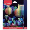 Pastelky Maped Metal Box trojhranné 24 ks