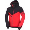 Northfinder Balint Pánska lyžiarska bunda BU-5350SNW červená-čierna M