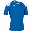Joma Futbalový dres T-SHIRT CREW III ROYAL-WHITE-NAVY S/S Veľkosť: XS