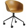 HAY Stolička AAC 25, Black Powder Coated Aluminium / Sense Cognac