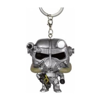 Prívesok na kľúče Fallout Vinylová Funko Pocket POP Power Armor