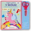 Jednou nohou v škôlke Jednorožce Strihanie a lepenie pre malé deti 4+