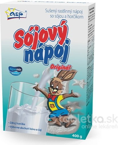 ASP SÓJOVÝ NÁPOJ Originál sušený 400 g od 2,54 € - Heureka.sk