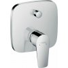 Hansgrohe Talis E - Páková vaňová batéria pod omietku, chróm 71745000