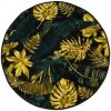 Najkoberce Monstera zlatý / fľaškovo zelený 100 cm kruh