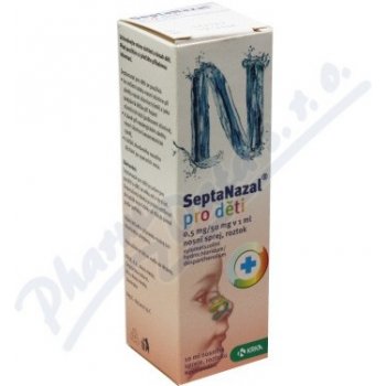 Septanazal sprej pre deti aer.nao.1 x 10 ml