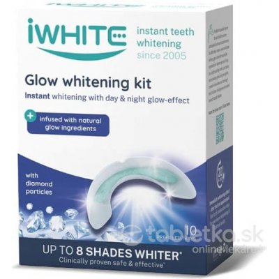 iWHITE Glow Sada na bielenie zubov 10 ks