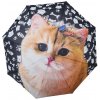 Katrin's Fashion dážnik s mačkou d069m