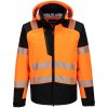 Reflexná bunda do dažďa (3L) Portwest T166 Oranžová 3XL