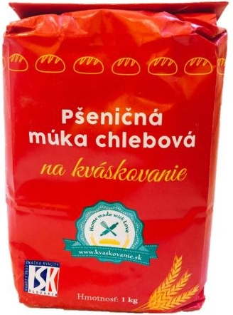 Mlyn trenčan pšeničná múka chlebová na kváskovanie 1000 g od 1,55 € -  Heureka.sk