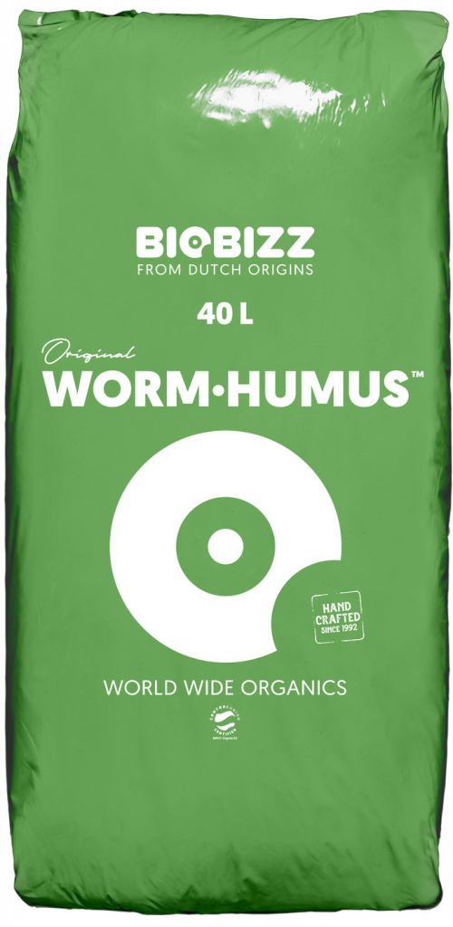 BioBizz Worm Humus-žížalí trus 40L