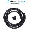 FixPremium - Organizér Káblov - Trubica (10mm), dĺžka 2M, čierna