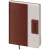 Diár 2026 denný A5 Classic - hnedo/béžová
