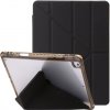 AppleKing puzdro s transparentnou zadnou stranou a origami stojančekom pre iPad 10,2