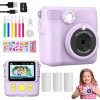 DIGITÁLNY INSTANTNÝ FOTOAPARÁT S TLAČIARŇOU PRE DETI + 3 ROLKY A 32 GB KARTA