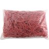 Gumičky Office Products 60mm 1kg červené