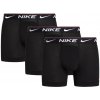 Pánske boxerky Nike Dri-Fit Ultra Comfort Trunk 3P - black/black/black - Čierny (S)