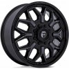 FUEL Fuel 1PC D875 FLUX DUALLY 8.25x20 8x200 ET104 Gloss Black Brush-Fc Gray Tint 142