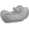 Sedací vak Ležadlo XL polyester TiaHome - tmavo hnedá