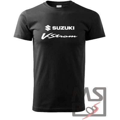 Pánske tričko s moto motívom Suzuki V-Strom 2