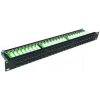 DATACOM Patch panel 48p. Cat5e 1U BK 8x6p. Modul, UTP, 19