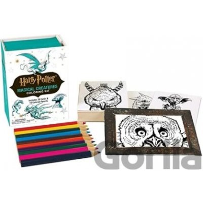 Harry Potter Magical Creatures Coloring Kit Running Press