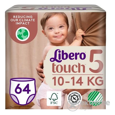 Libero Touch 5 10-14 kg 64 ks od 27,84 € - Heureka.sk