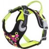 Postroj Hurtta Weekend Warrior neon 60-80cm